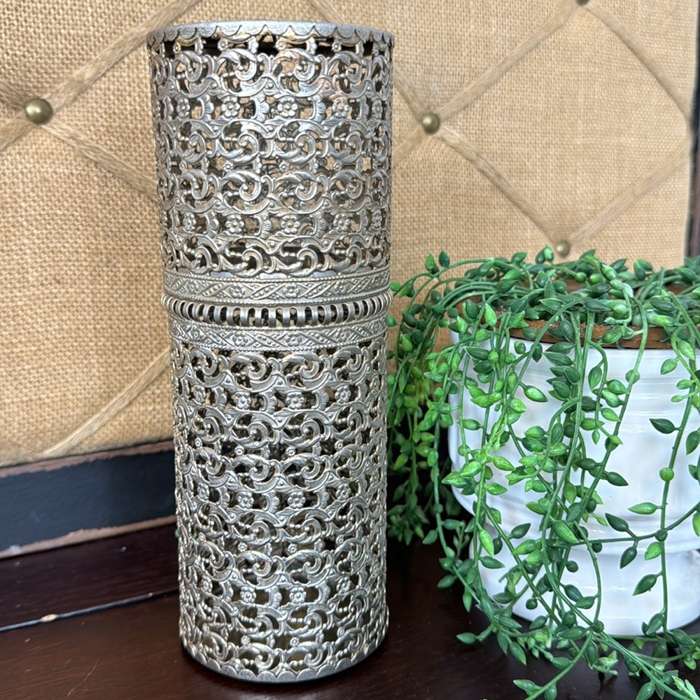 Vintage metal canister